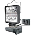 Arbetsbelysning Japcell LED 800-1800 Lumen för Milwaukee 18V Batteri