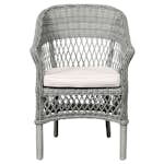 Trädgårdsstol VILA Hven med Dyna i Sandfärg