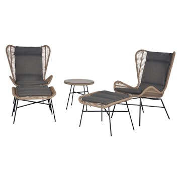 Loungeset Outfit Thorkild Utemöbler Loungegrupp med Dynor