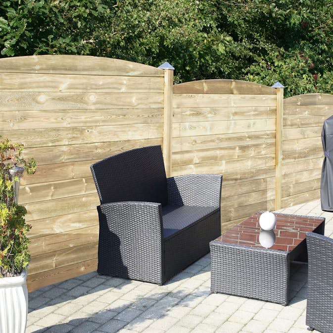 Staket Hortus 178,5 cm Påbyggnadspaket