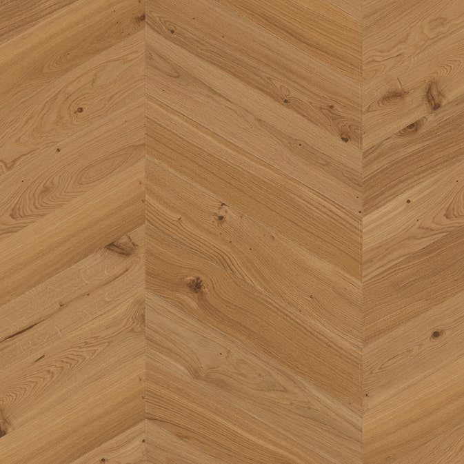 Planka Boen Ek Animoso Chevron Live Natural HV-Olja
