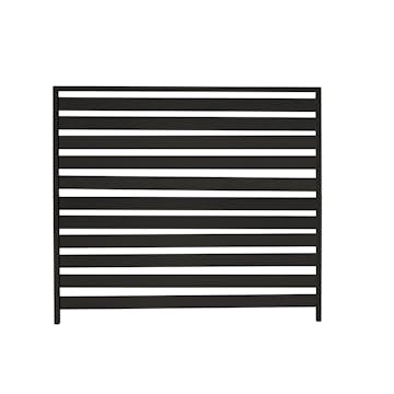 Aluminiumstaket Skotte Garden Rand Svart