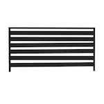 Aluminiumstaket Skotte Garden Rand Svart