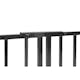 Grind Skotte Garden Dubbel Klassisk 360X90 cm Svart