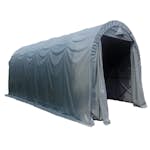 Garagetält Prohall 4x10m Grå Tälthall