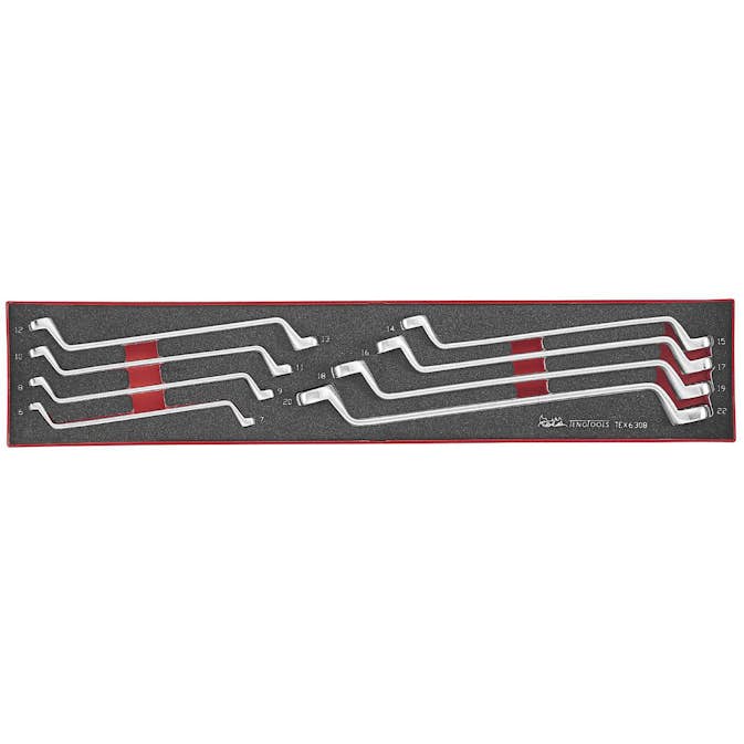 Ringnyckelsats 8 delar Teng Tools TEX6308