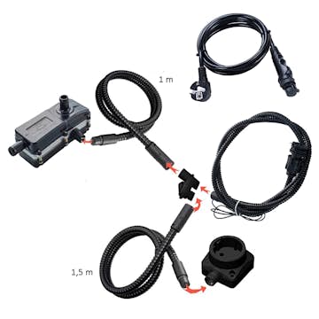 Motorvärmare Motorwerk Med Anslutningssats Qtherm 1000W Pro Kit V2