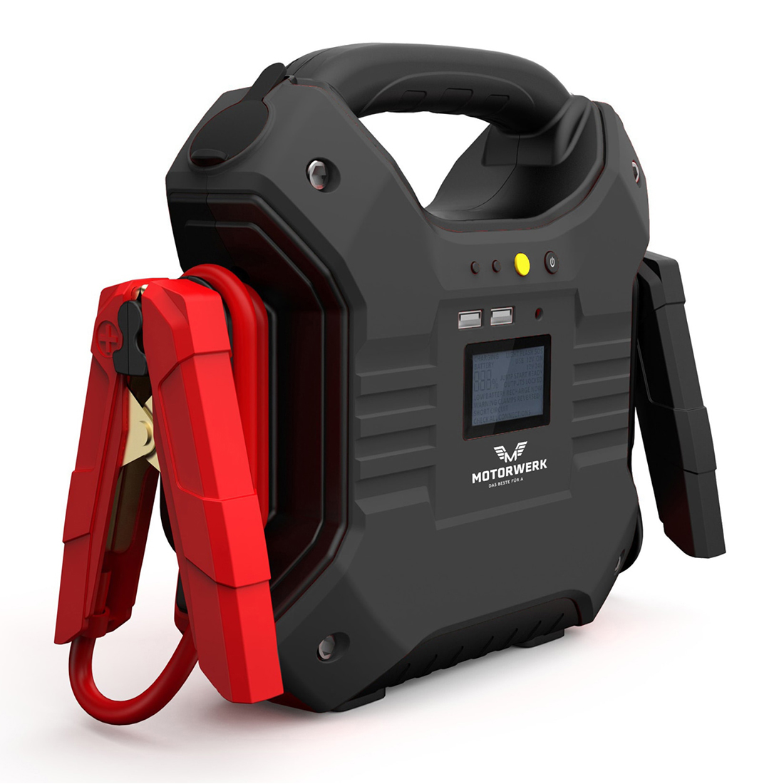 Starthjälp Motorwerk 12/24V 35000mAh