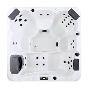 Spabad Svenska Bad Branäs 34 Jets med Lock och Spatrappa