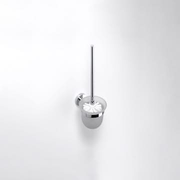 Toalettborste Bemeta Omega Vägghängd Vit Borste