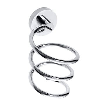 Hårfönhållare Bemeta Omega Spiral Krom