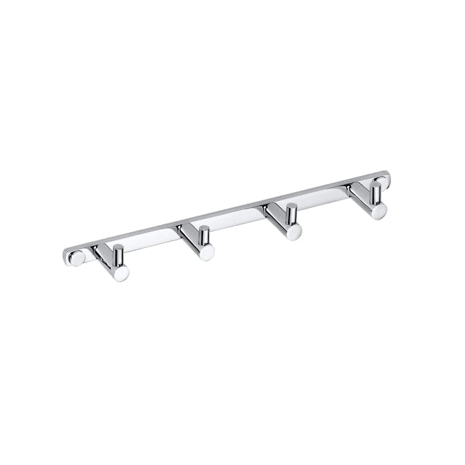 Handduksstång Bemeta Omega 4 Krokar Krom