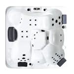 Spabad Svenska Bad Idre 36 Jets med Lock och Spatrappa