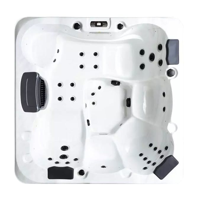 Spabad Svenska Bad Idre 36 Jets med Lock och Spatrappa