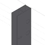 Rördragningsprofil Bathlife Profil Svart