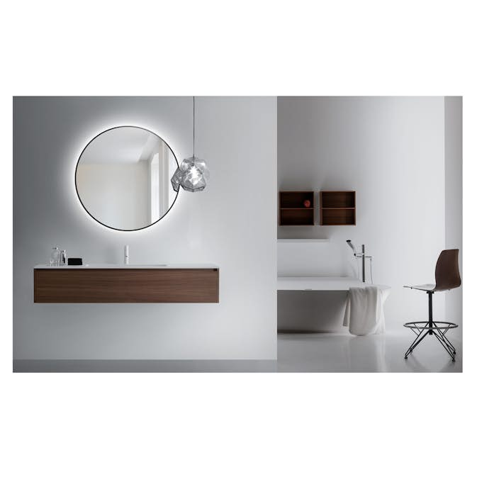 Spegel Bathlife Spira med LED Belysning