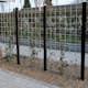 Spalje Hortus 900x1500 mm Galvaniserad 3 paneler