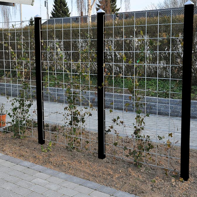Spalje Hortus 900x1500 mm Galvaniserad Påbyggnadspaket