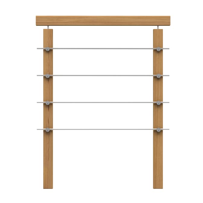 Skyddsräcke Dolle Lyon Horisontellt Stål