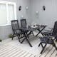 Trädgårdsmöbel Baltic Garden Olivia Svart 4-sits