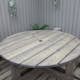 Bänkbord Baltic Garden Round Picknick