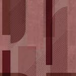 Fototapet Art For The Home Eighties Bordeaux 280x200 cm