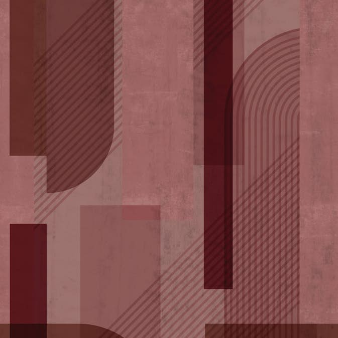 Fototapet Art For The Home Eighties Bordeaux 280x200 cm