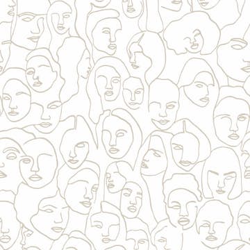 Fototapet Vtwonen Ansikten 107859