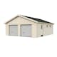 Dubbelgarage Palmako Andre 49,1 m2 med Takskjutport