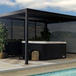 Pergola Jabo Tylösand 3x4 m Lamelltak