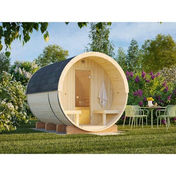 Bastutunna Palmako Anita 6,4 m² Byggsats i Trä