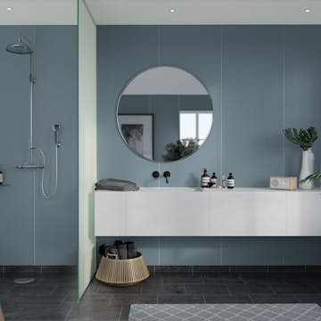 Våtrumsskiva Fibo Dusty Blue 6274-M10 EM