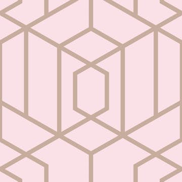 Tapet Boutique Julien McDonald Disco Vogue Rosa