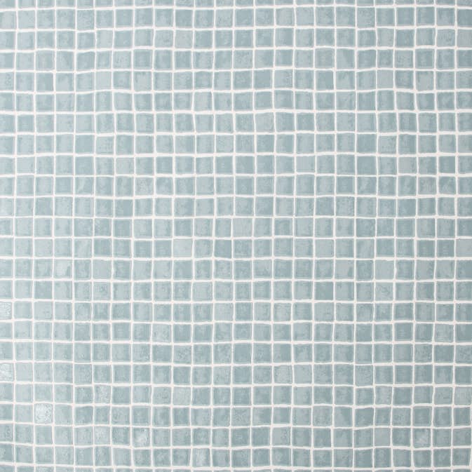 Tapet Contour Spectrum Mosaic Blå