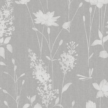 Tapet Laura Ashley Dragonfly Garden Steel