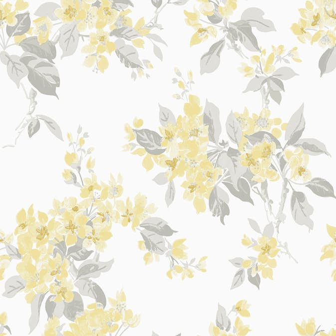 Tapet Laura Ashley Apple Blossom Sunshine