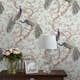 Tapet Laura Ashley Belvedere Enteneier Blå