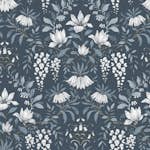 Tapet Laura Ashley Parterre Dark Seaspray