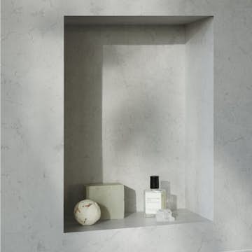 Våtrumsskiva BerryAlloc Wall & Water Santorin Marmor 60x60