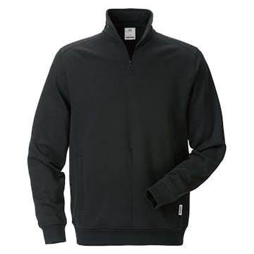 Sweatshirt Fristads med Kort Dragkedja 7607 SM
