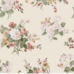 Tapet Laura Ashley Rosemore Pale Sable