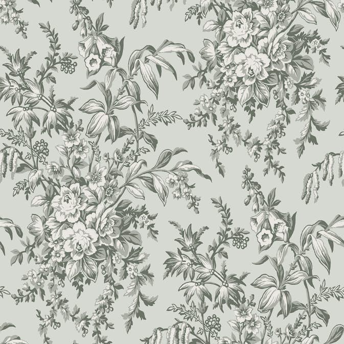 Tapet Laura Ashley Picardie Sage