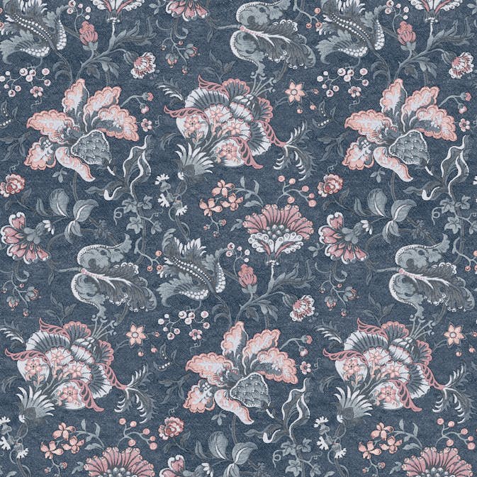 Tapet Laura Ashley Portia Dark Seaspray
