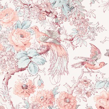 Tapet Laura Ashley Birtle Rosa