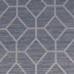 Tapet Boutique Asscher Geometrisk Sapphire