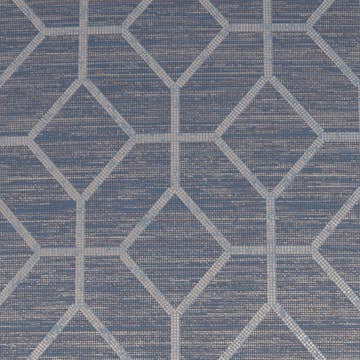 Tapet Boutique Asscher Geometrisk Sapphire