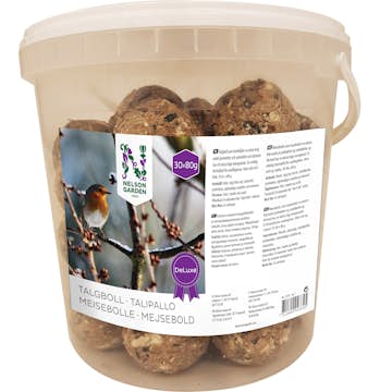 Fågelmat  Nelson Garden Talgboll Deluxe 80 g