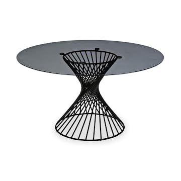 Matbord In Living Iggy 140 cm Rund Glas