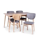 Matgrupp Stenexpo Odense med 4 Fårö Stolar
