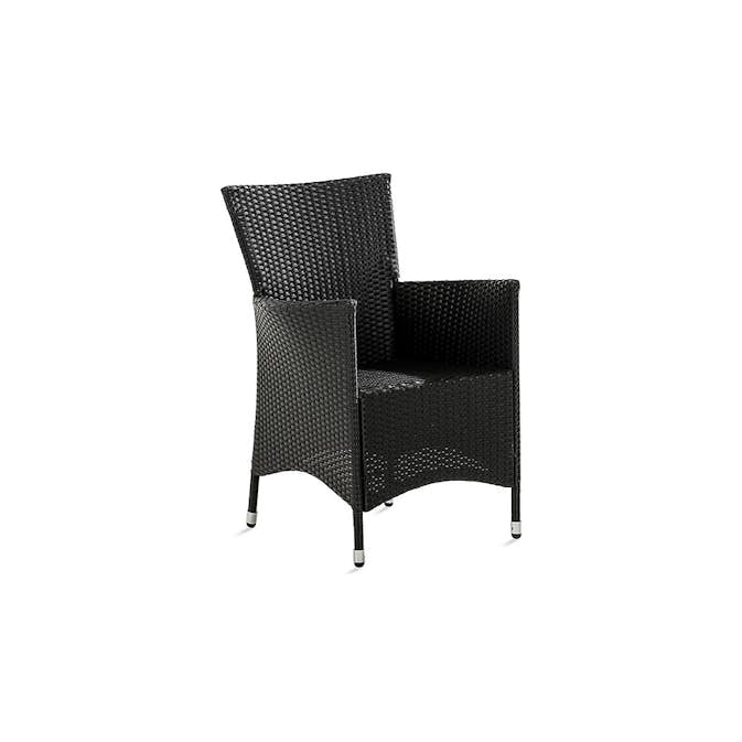 Utefåtölj Comfort Garden Thor Svart